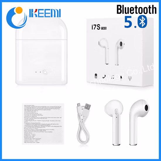 Earphone I7s Tws Headphone Factory Price Earbuds Mobile Phone Accessories