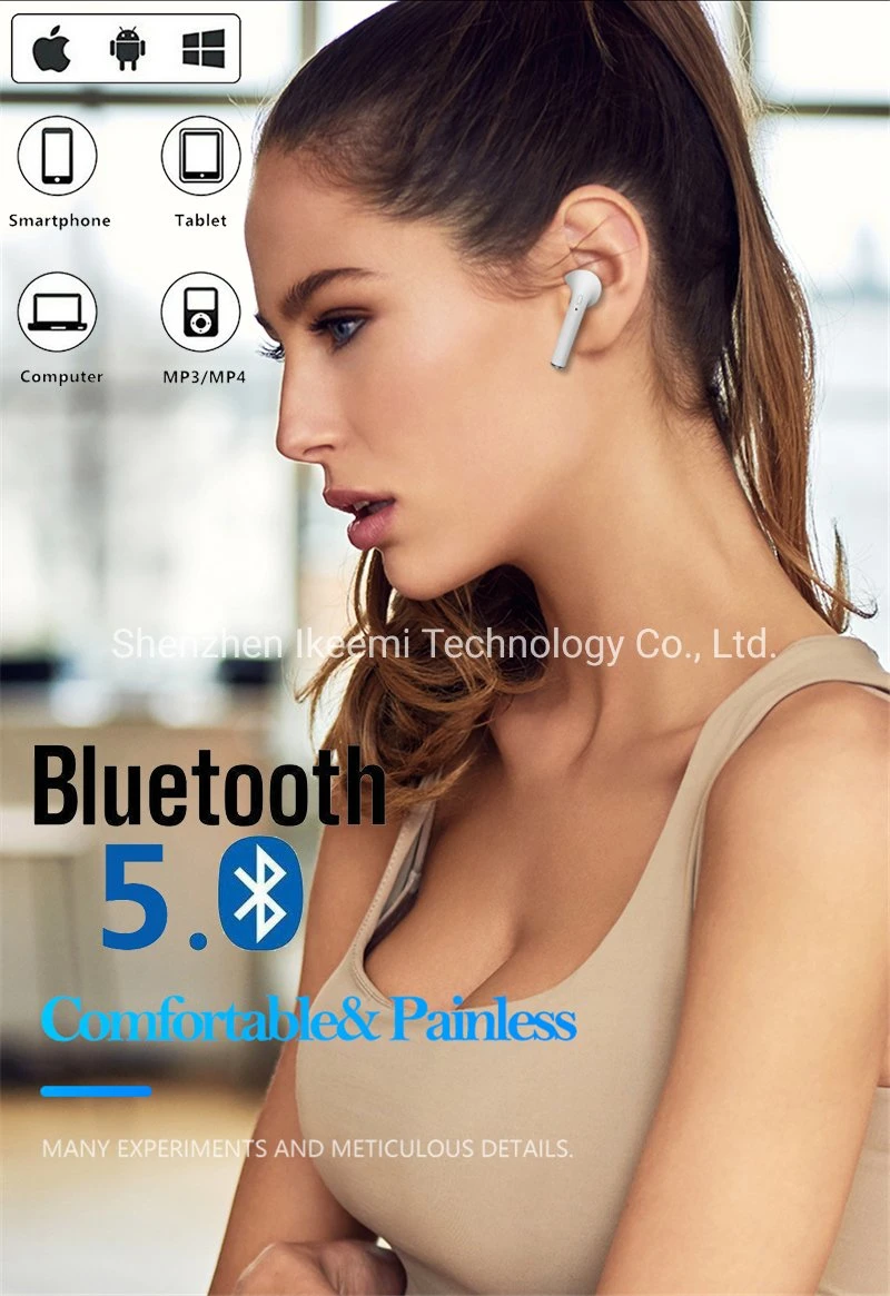 Earphone I7s Tws Headphone Factory Price Earbuds Mobile Phone Accessories