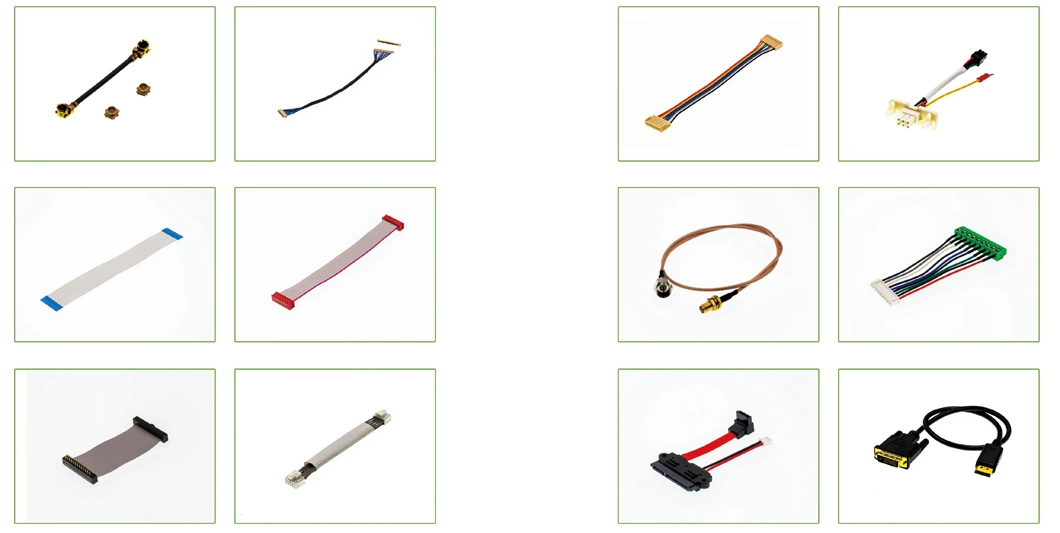 Customized Various Sh Zh pH Xh Vh Pin 1.0 1.5 2.0 1.25 2.54mm Pitch Connector Electronic Harness Cable Assembly for Electrical