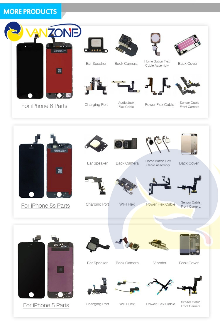 Mobile Phone Accessories for iPhone 5/5s/5c/6g/6p/6s/6sp